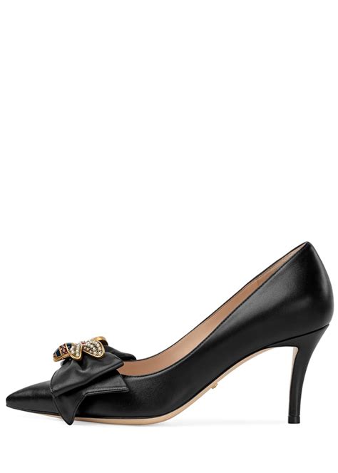 gucci queen margaret shoes|Gucci 75mm Queen Margaret Leather Pump .